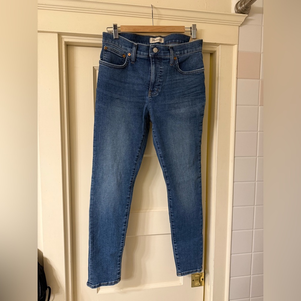 Madewell Women's Skinny Jeans in Classic Blue